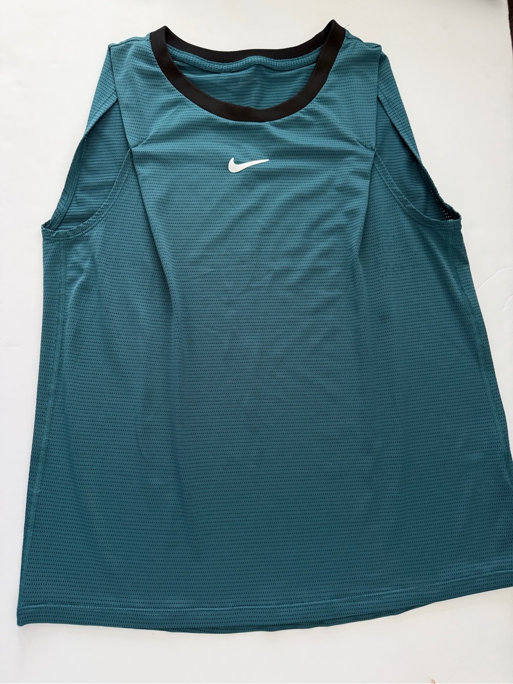 Nike Dri-Fit Tank Top Women’s S Teal Sleeveless Athletic Yoga Running Shirt